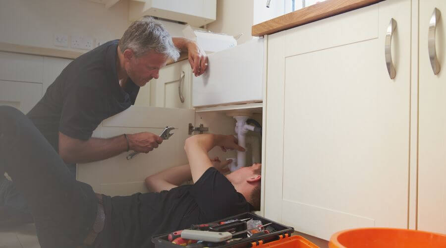 Professional burst pipe repair services in Columbus Junction, IA